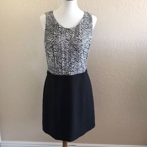 Lovely dress for the office.